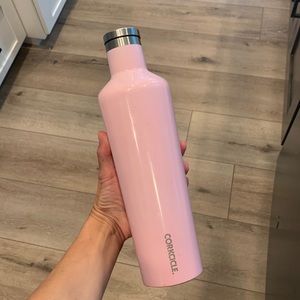 Corkcicle Pink Canteen tumbler 25oz